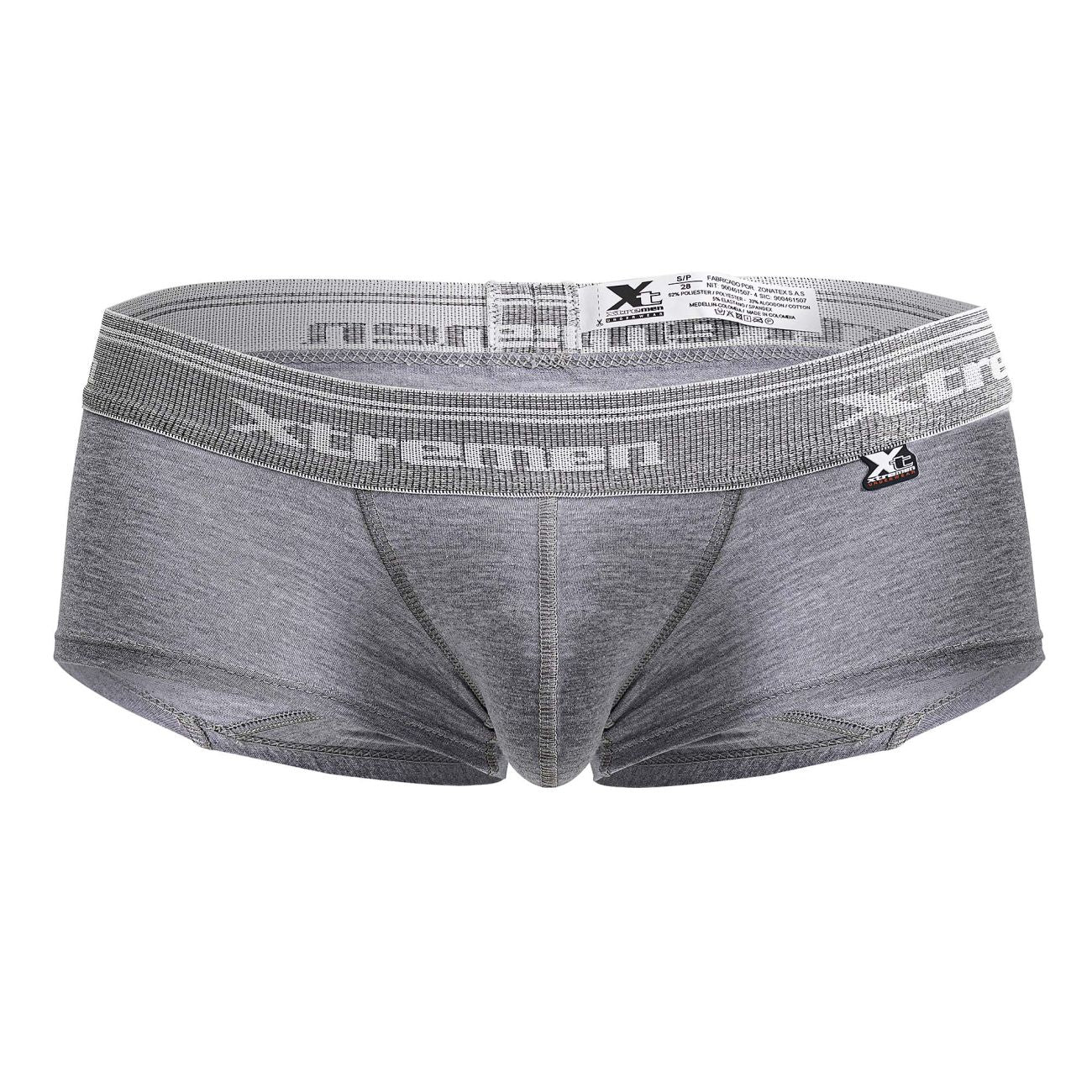 Xtremen 91205B Cotton Blend Trunks Jasper Gray