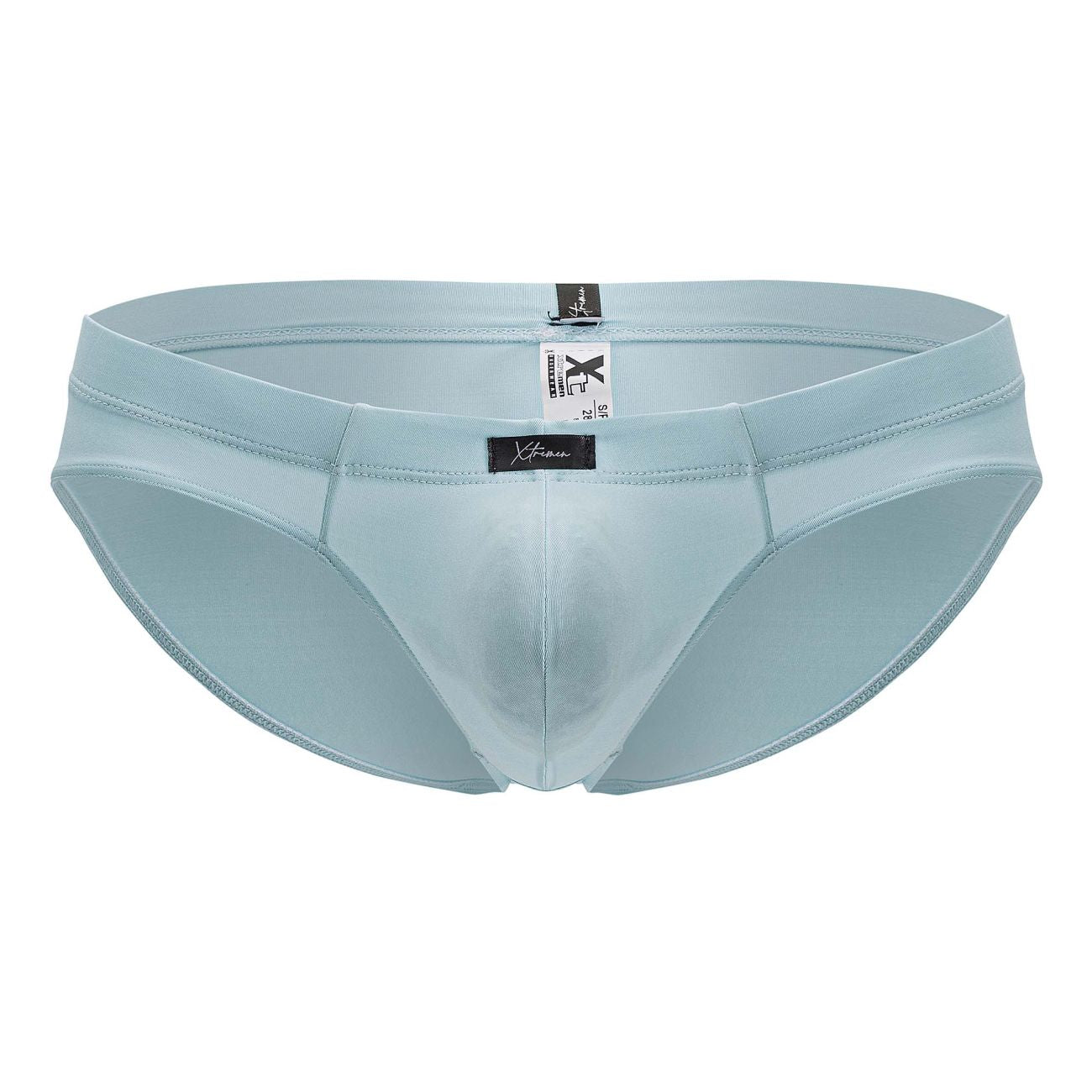 Xtremen 91218 Mens Pastel Coloured Microfiber Briefs Seawater