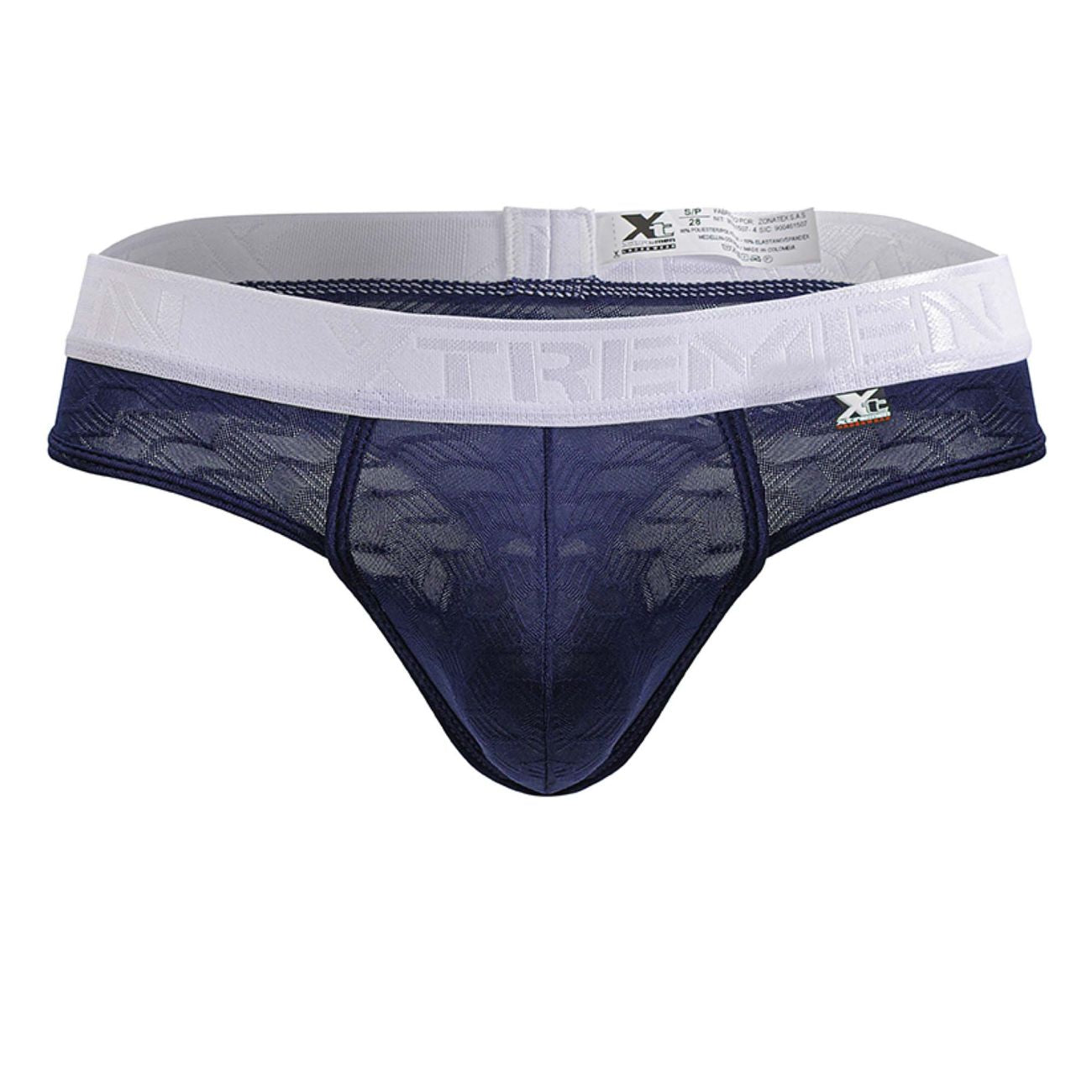Xtremen 91241 Male Soft & Comfortable Microfiber Thongs Dark Blue