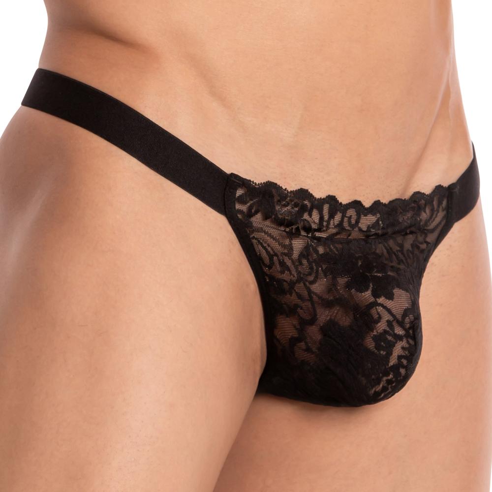 JCSTK - Mens Secret Male SML021 Pouch Senora Bikini Brief Black