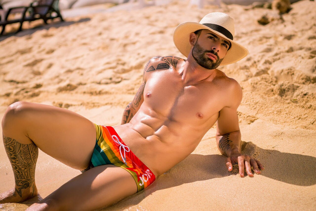 JCSTK - Pride Swim Briefs Color Multi-colored