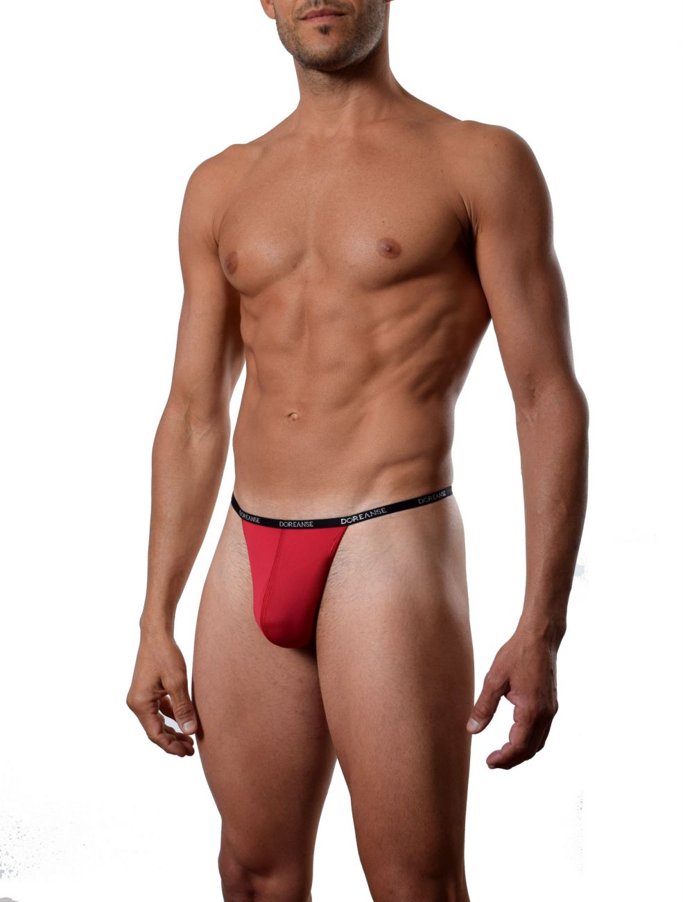 Doreanse 1390- Aire Mens Thong Red
