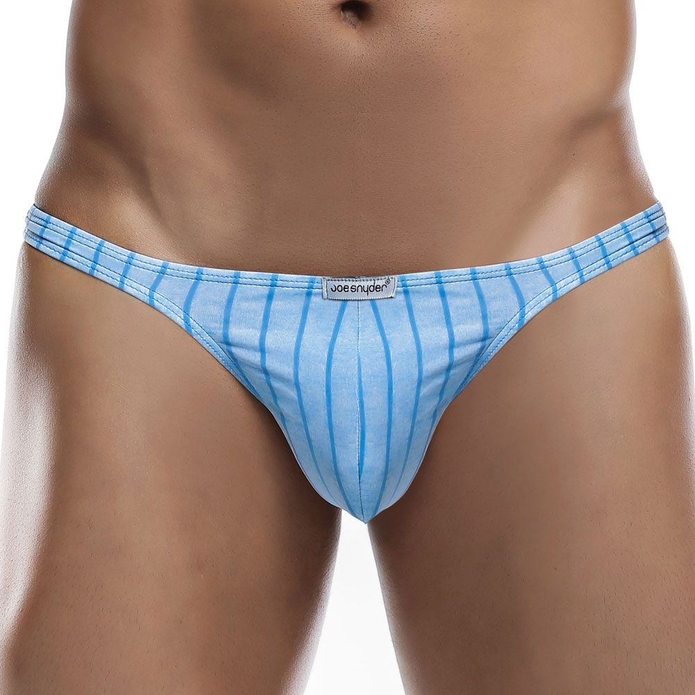 Mens Joe Snyder Bodybuilder Posing Thong Bue Line