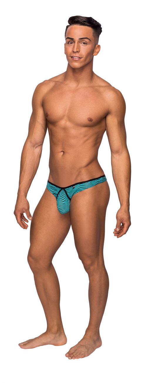 Male Power 461234 Tranquil Abyss Mini Thong Green