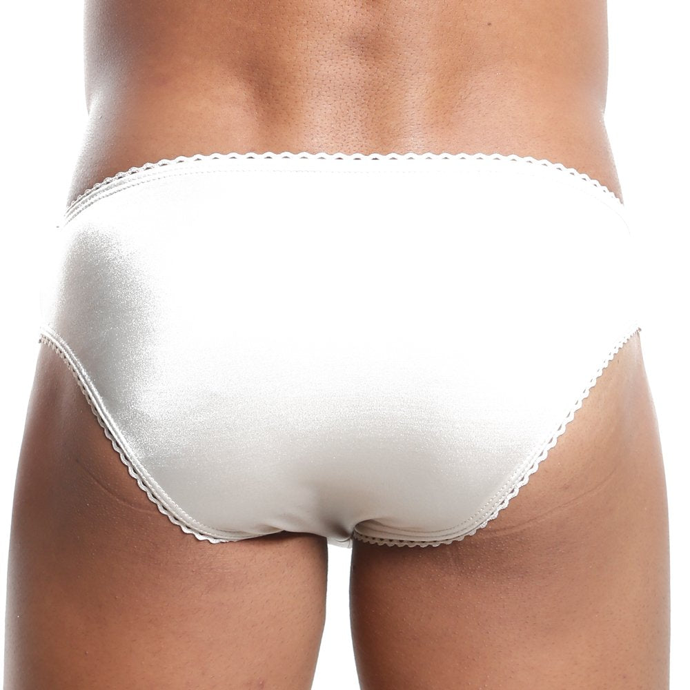 Mens Sexy Secret Male Slip Bikini White