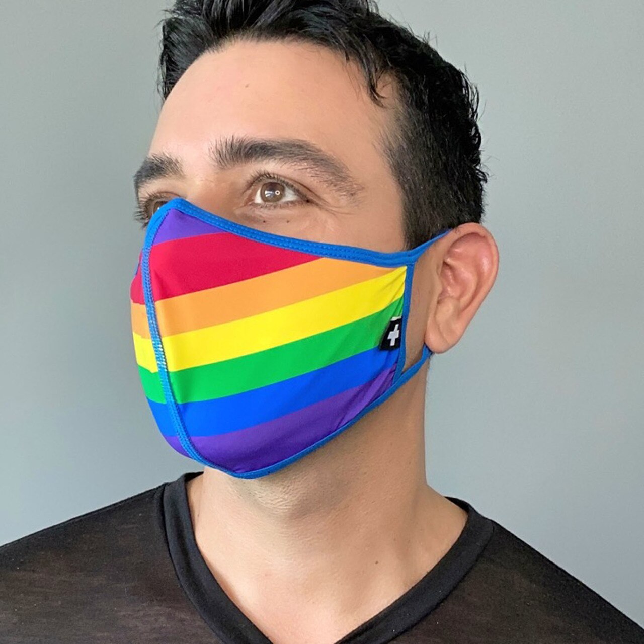 Andrew Christian Pride Stripe Glam Mask