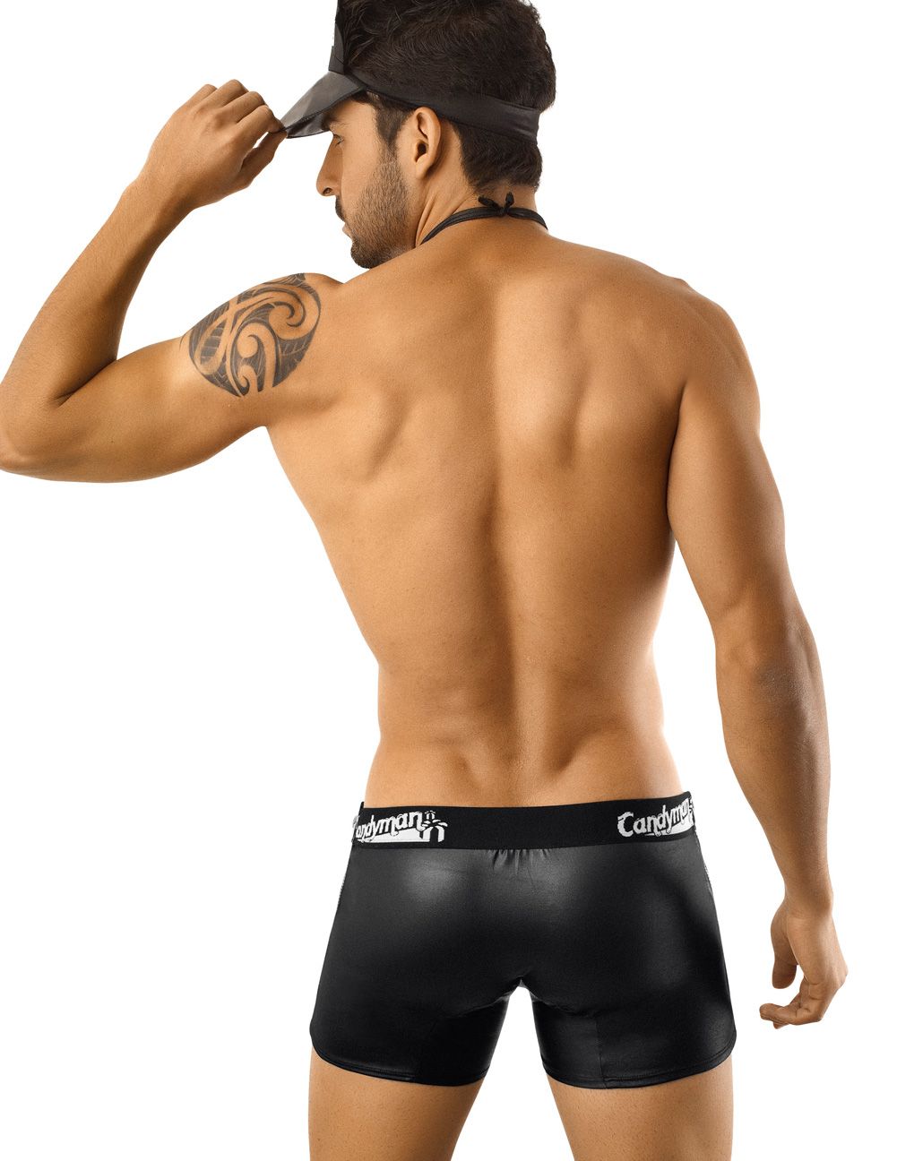 CandyMan 9555 Sultry Commander Outfit Black