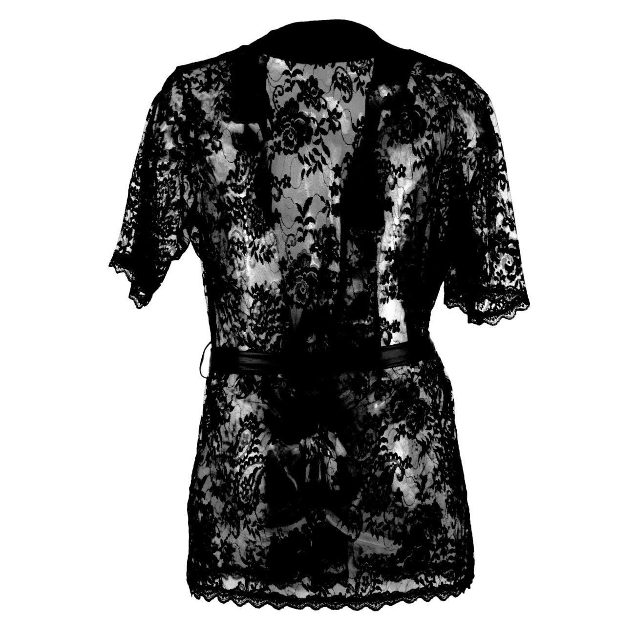 CandyMan 99322 Lace Kimono with Thong