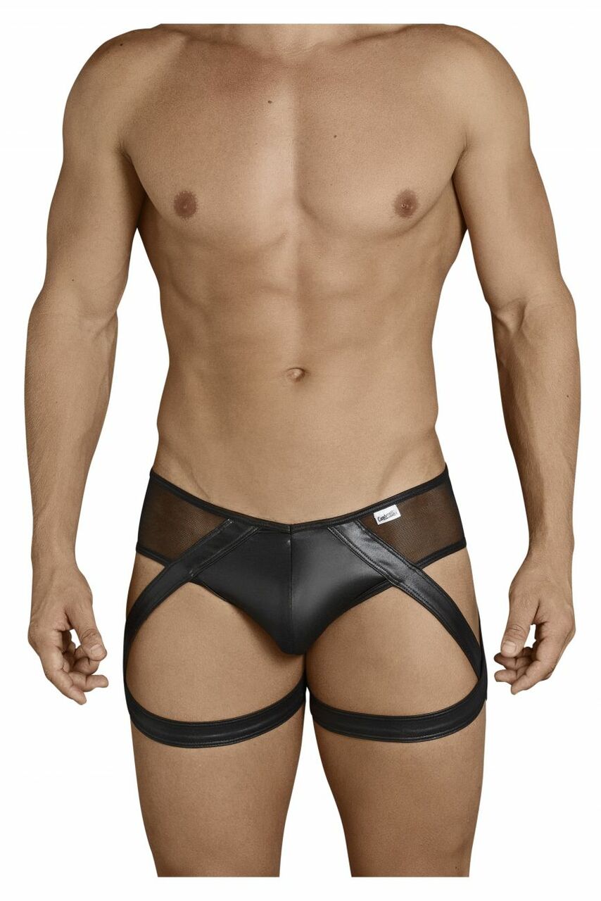SALE - Mens Gartered Briefs Black