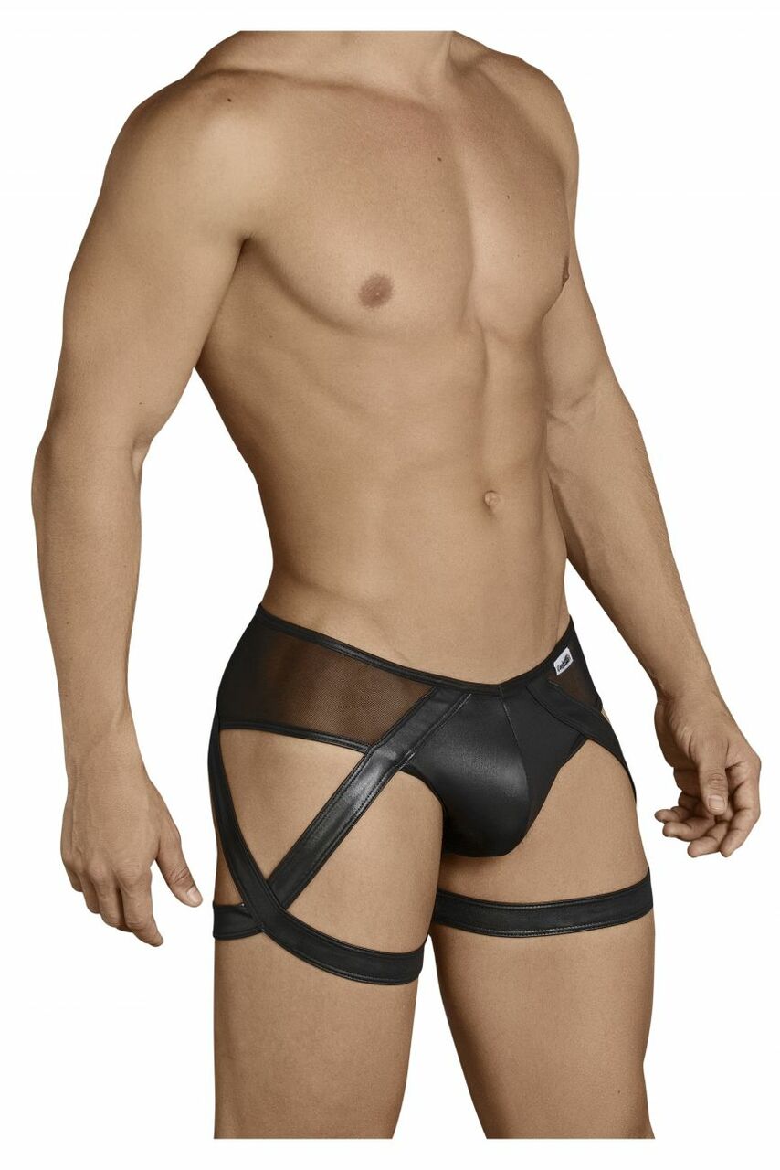 SALE - Mens Gartered Briefs Black