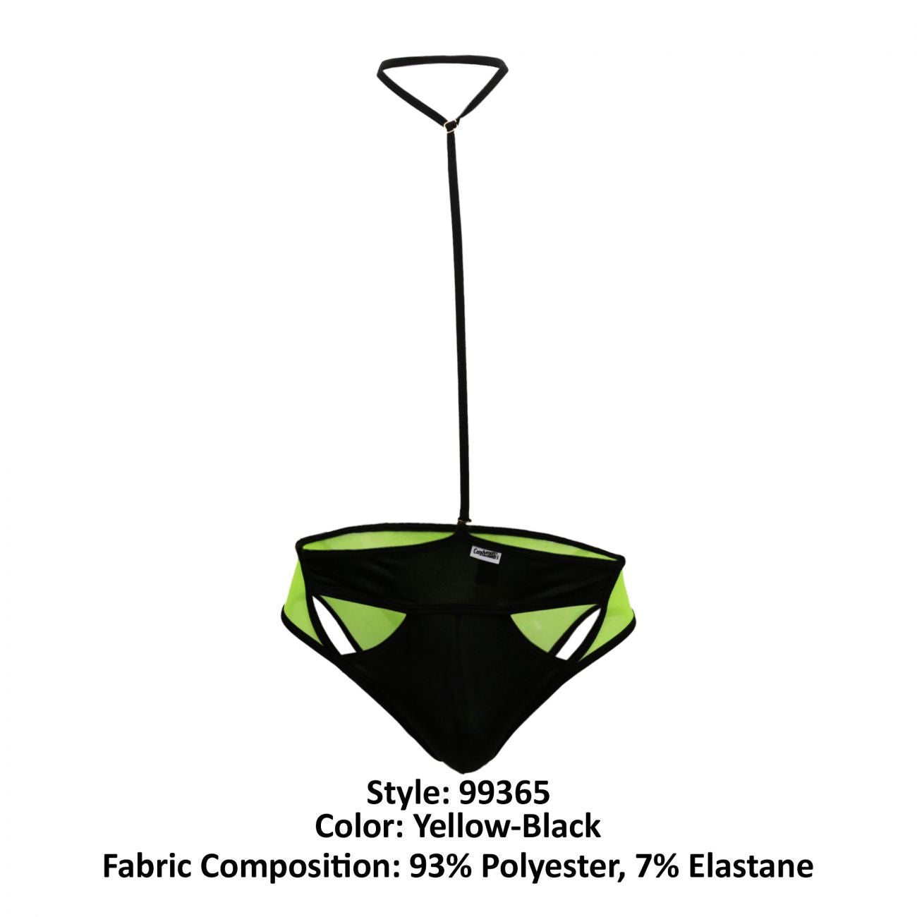 JCSTK - CandyMan 99365 Mens Sexy Briefs Yellow Black