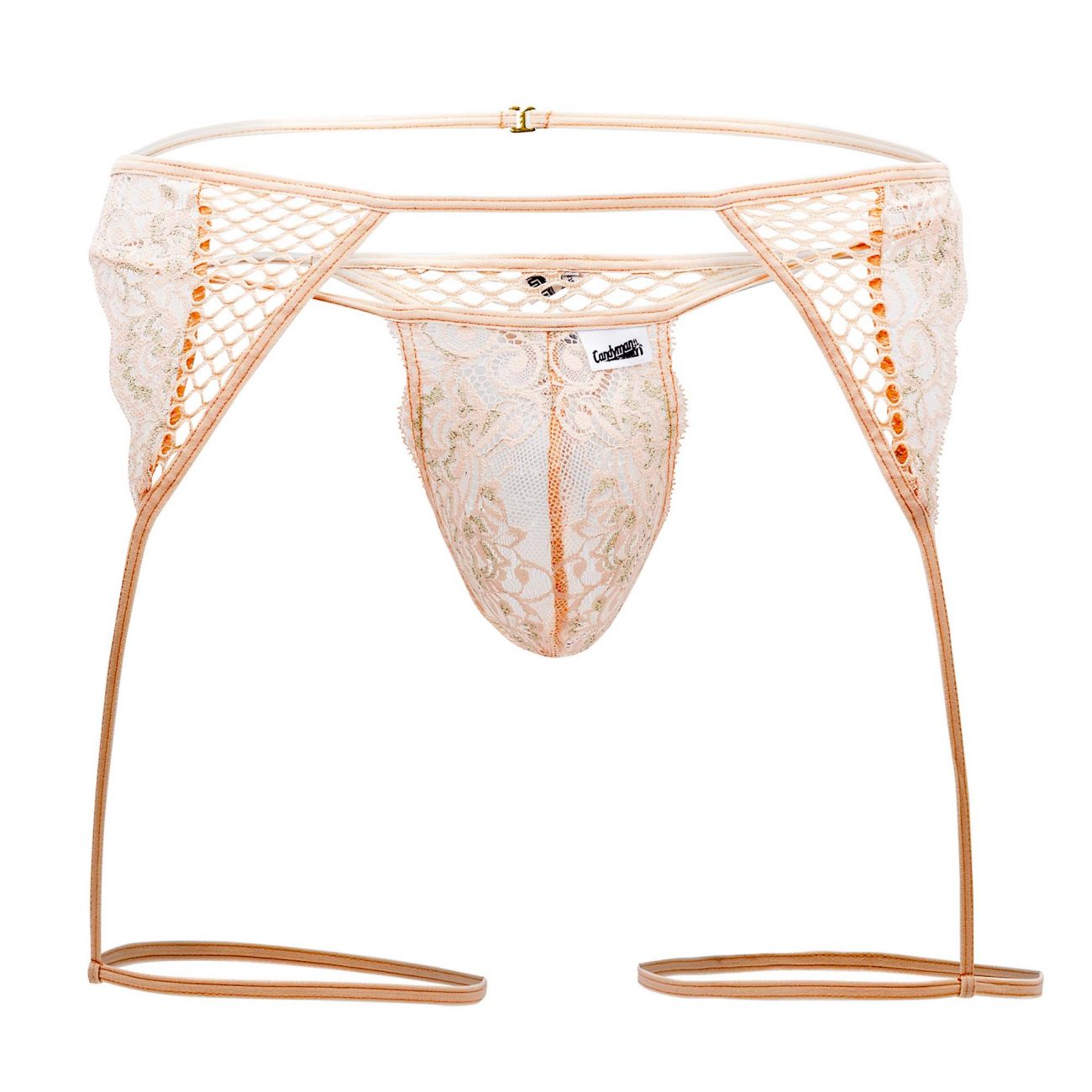CandyMan 99428 Garter Thongs Pink