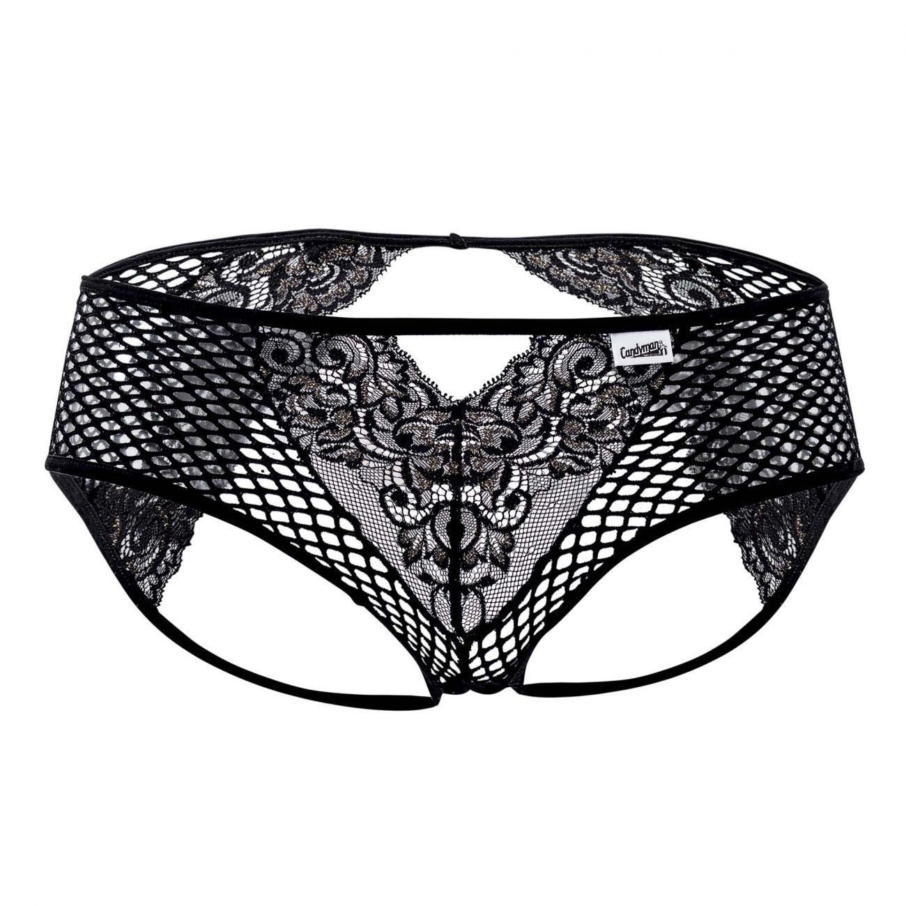 CandyMan 99429 Tangerine Jockstrap Black