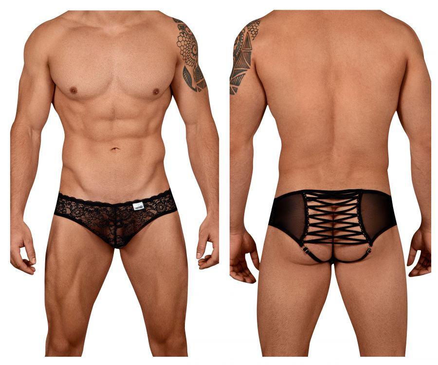 CandyMan 99434 Lace-Mesh Briefs