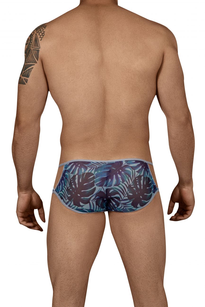 CandyMan 99439 Floral Briefs Blue