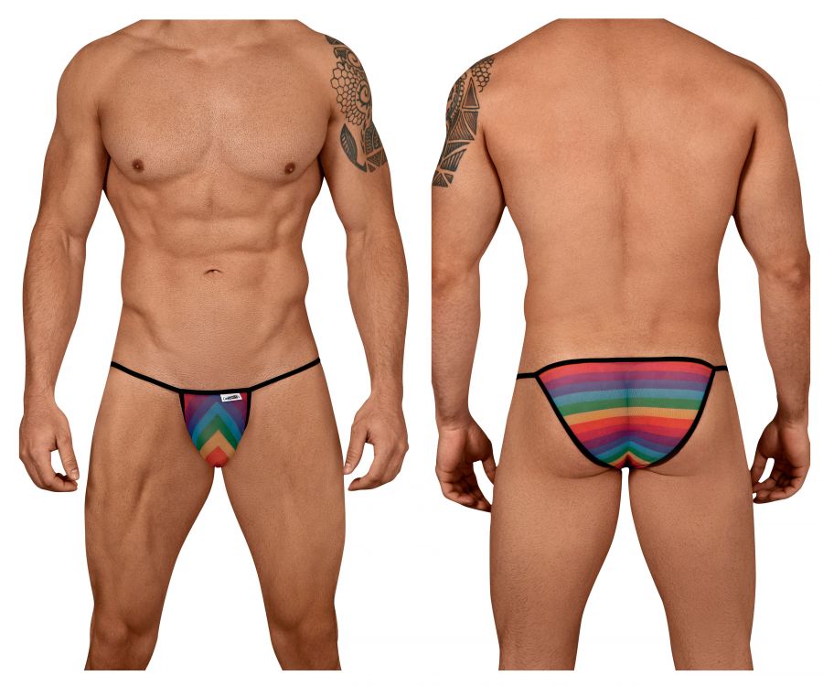 CandyMan 99447 Rainbow Pride Bikini Multi Coloured