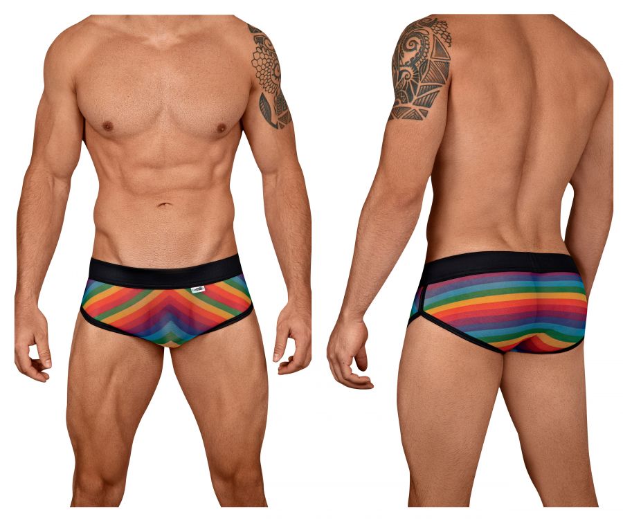 CandyMan 99450 Rainbow Pride Briefs Multi Coloured