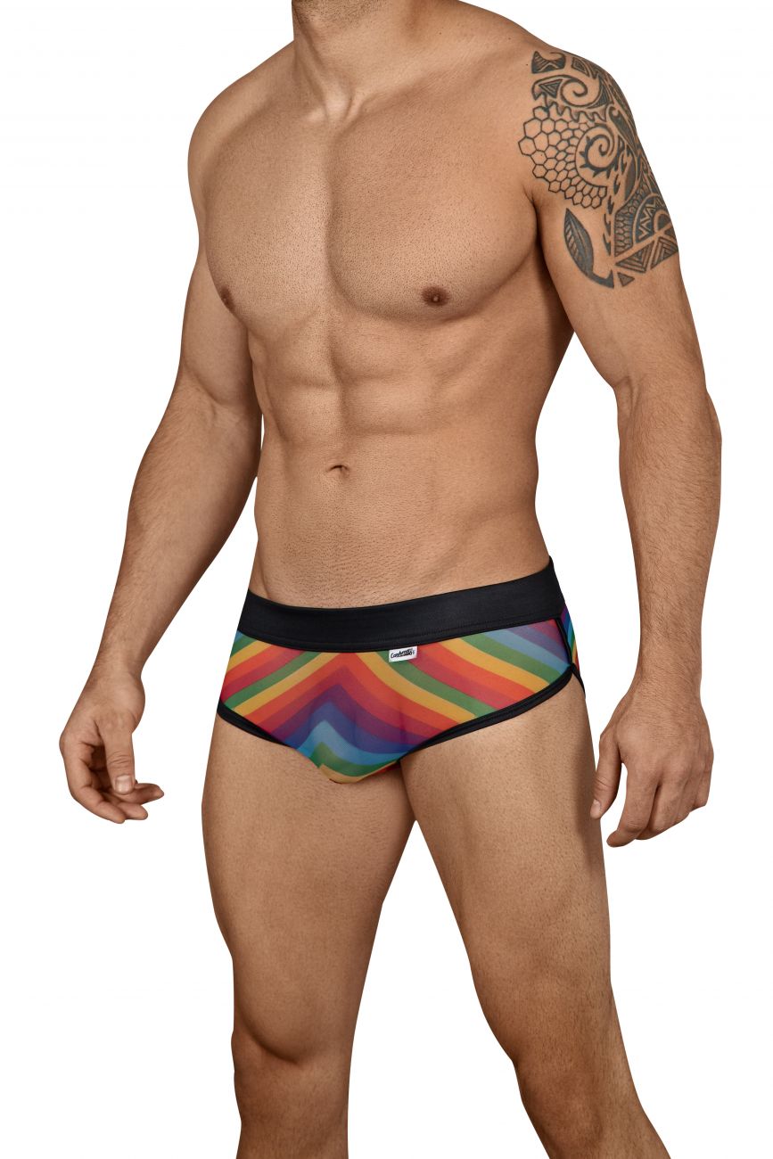CandyMan 99450 Rainbow Pride Briefs Multi Coloured