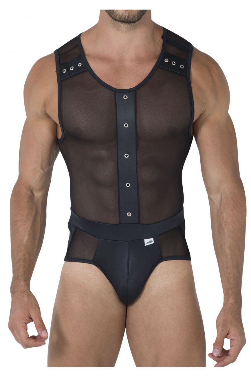 CandyMan 99472 Mesh Bodysuit Black