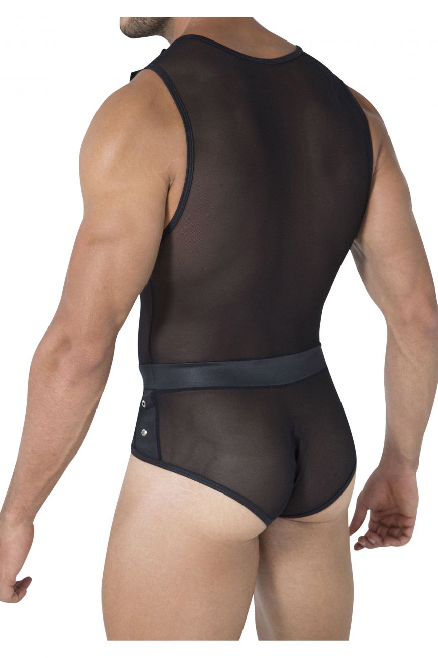 CandyMan 99472 Mesh Bodysuit Black