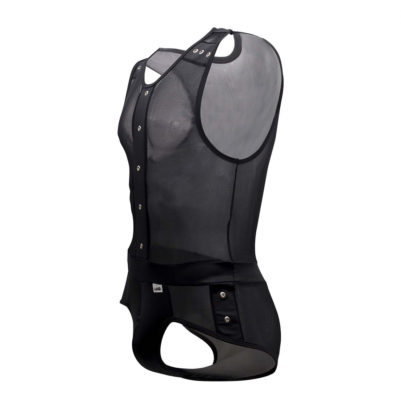 CandyMan 99472 Mesh Bodysuit Black