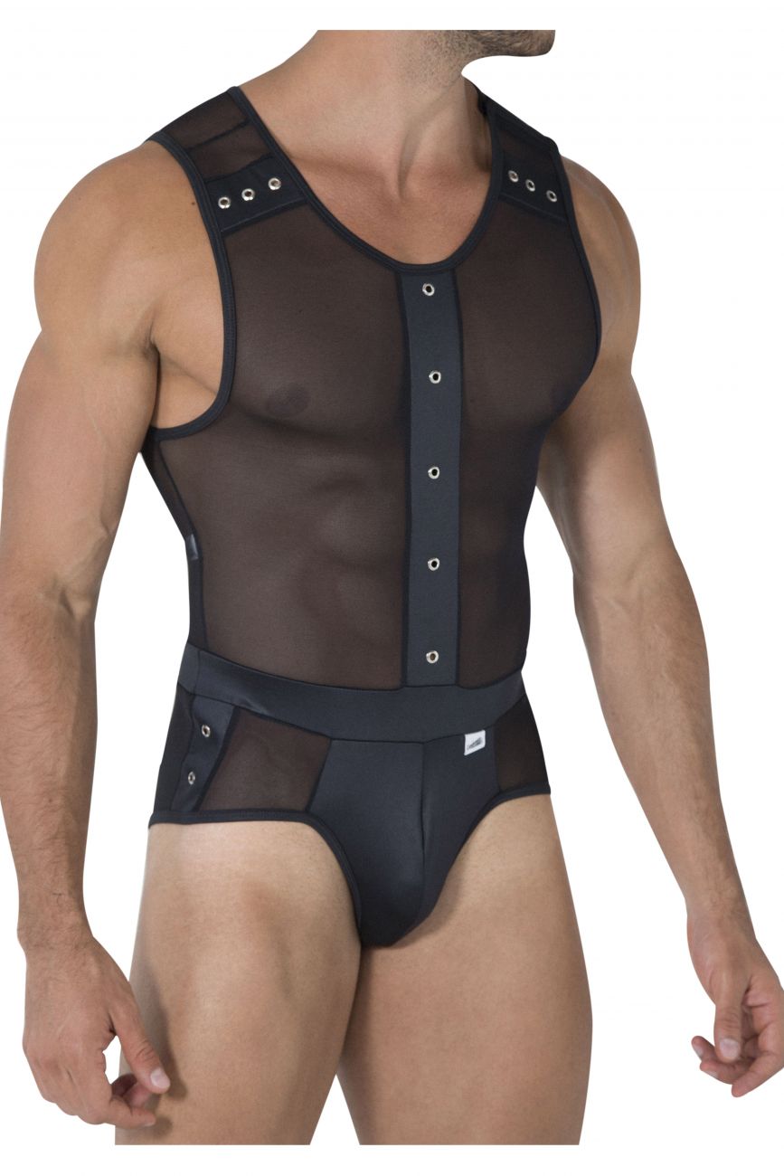 CandyMan 99472 Mesh Bodysuit Black