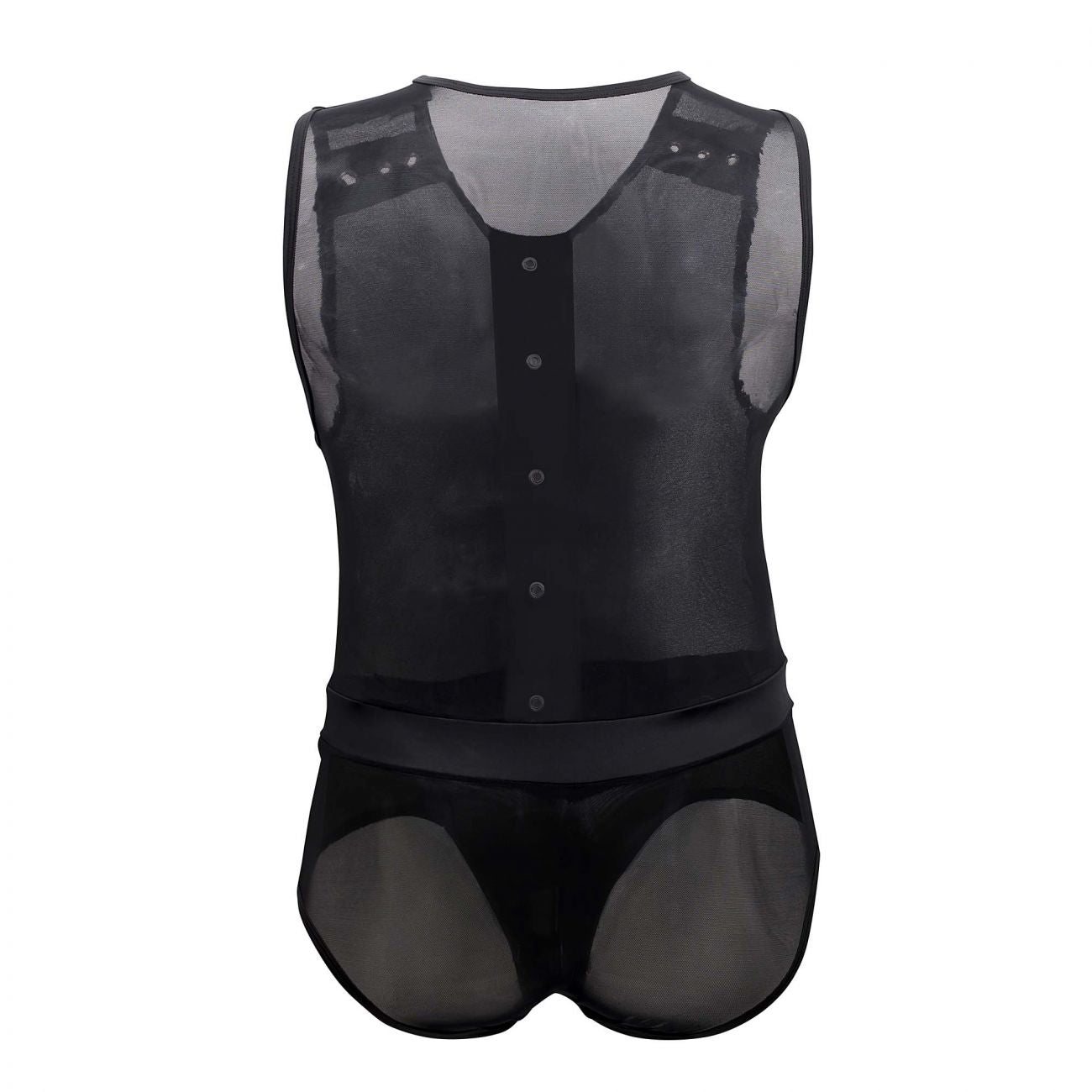 CandyMan 99472 Mesh Bodysuit Black