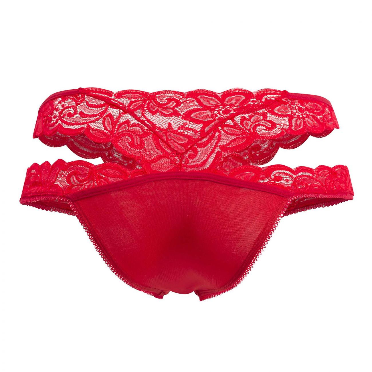 CandyMan 99487 Lace Double Bikini Red