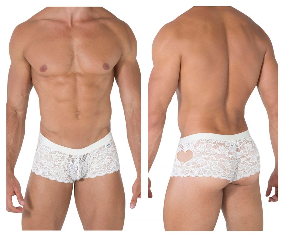 CandyMan 99491 Heart Lace Trunks Ivory