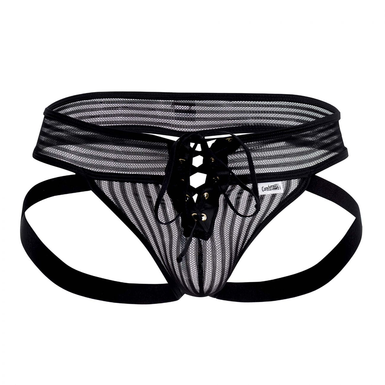 SALE - CandyMan 99493 G-String Jockstrap Black