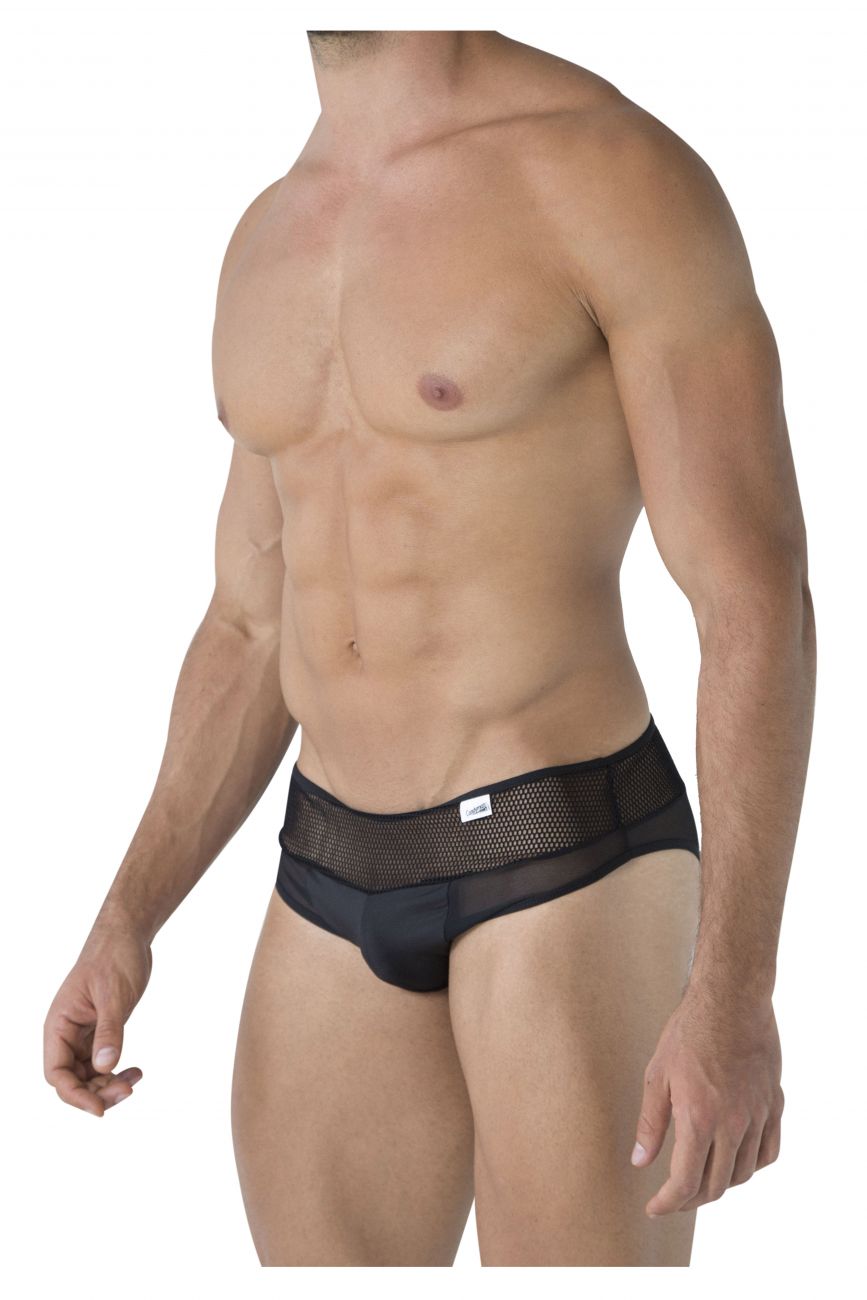 CandyMan 99495 Mesh Briefs Black