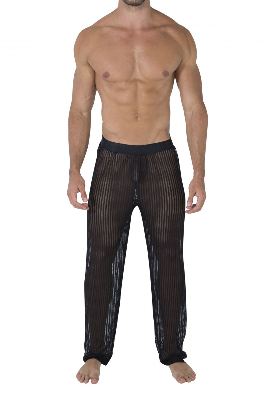 CandyMan 99496 Mesh Lounge Pants Black