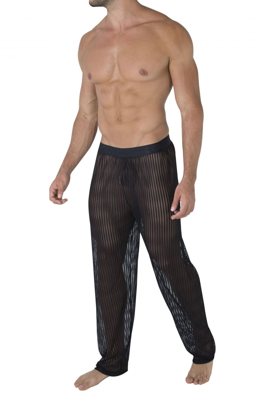 CandyMan 99496 Mesh Lounge Pants Black