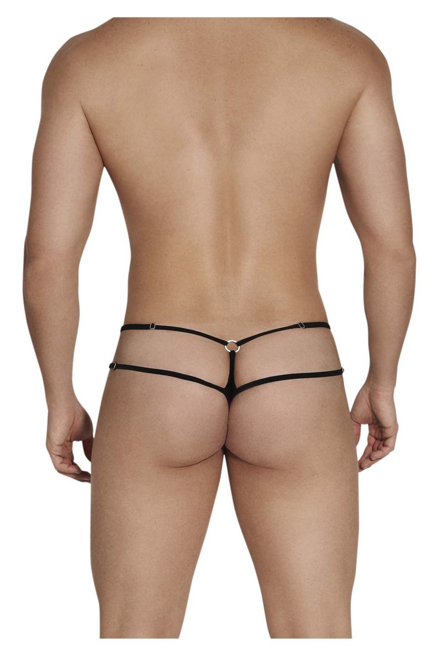 CandyMan 99547 Double Thongs Black