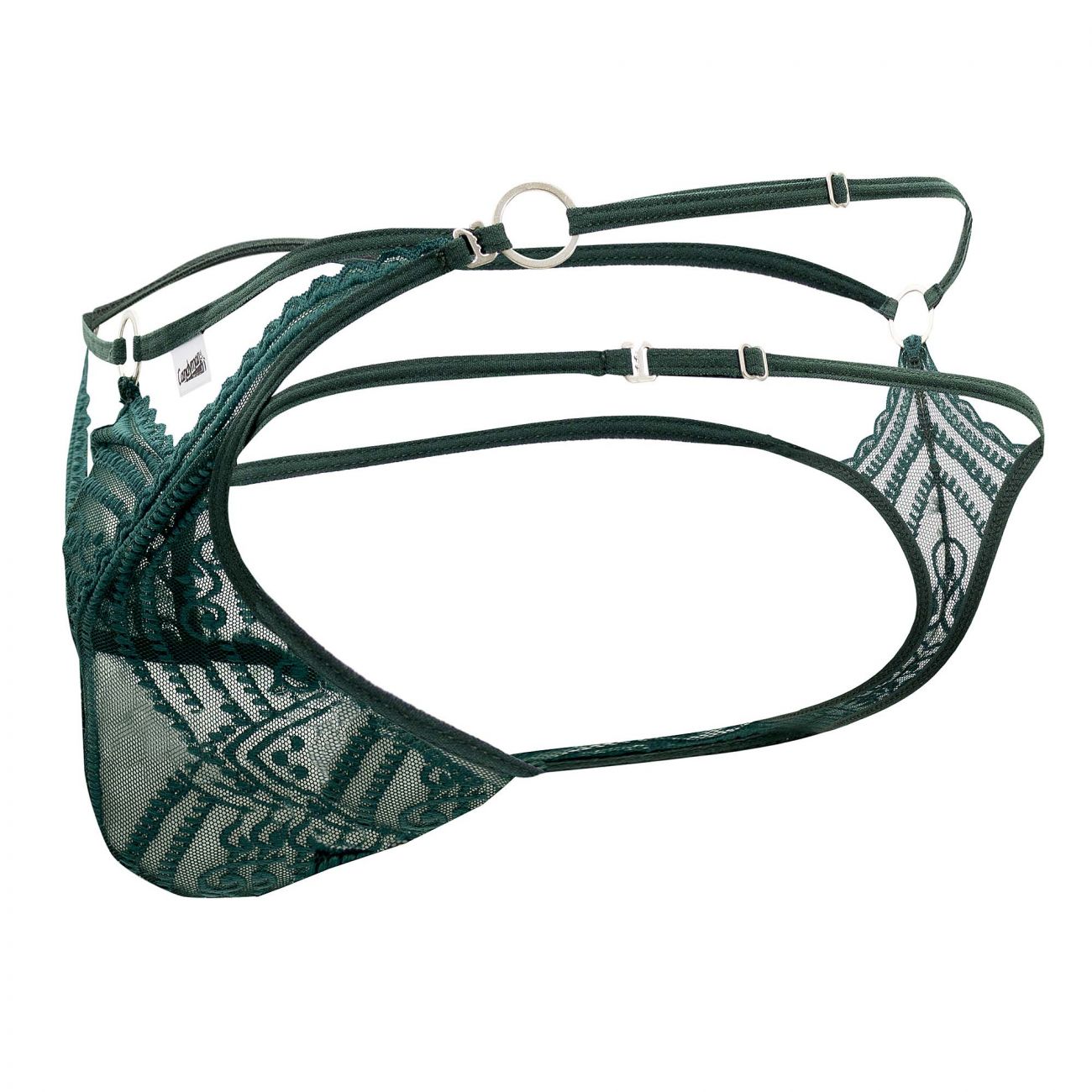 CandyMan 99547 Double Thongs Hunter Green