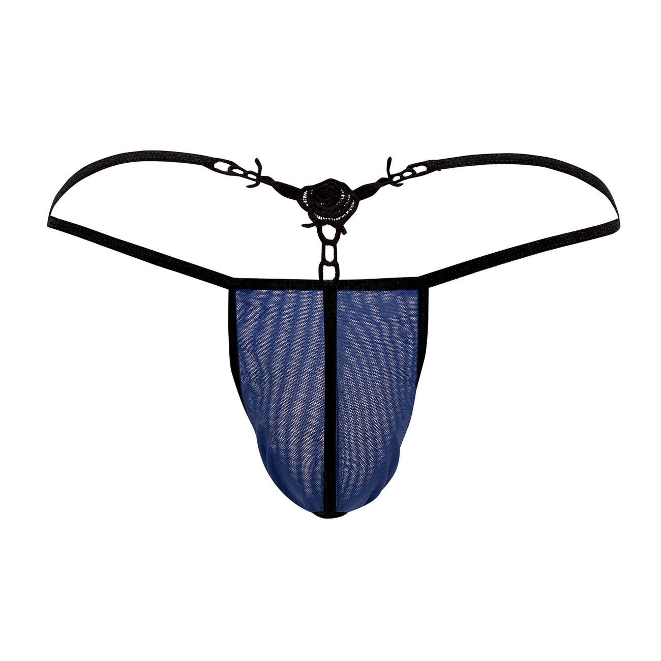 CandyMan 99555 Rose G-String Navy