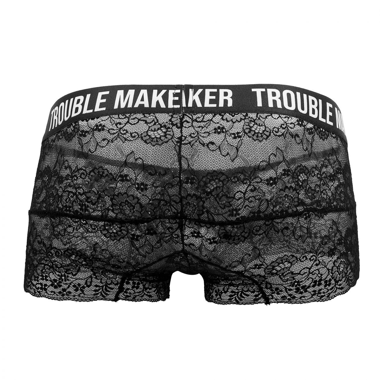 CandyMan 99616 Trouble Maker Lace Trunks Black