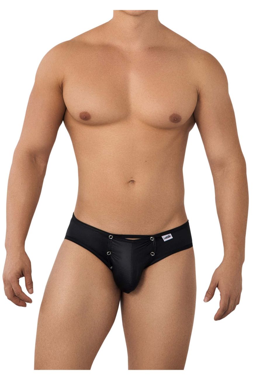 CandyMan 99639 Open front Jockstrap Black