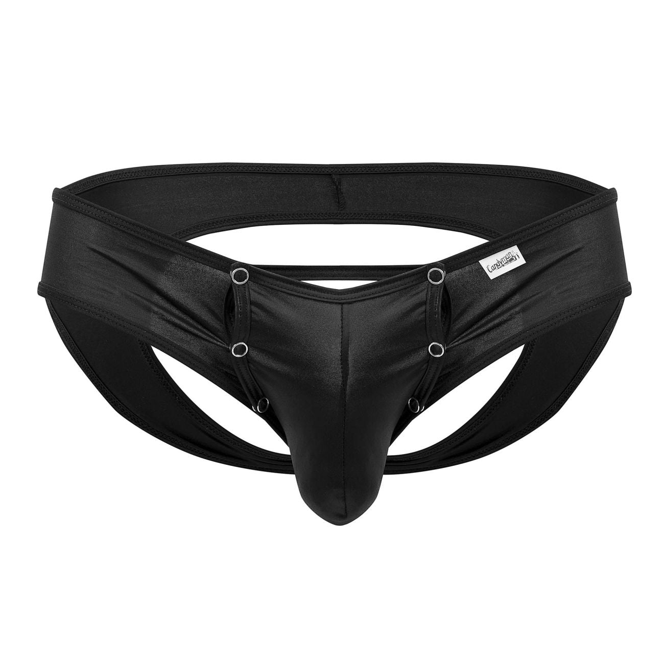CandyMan 99639 Open front Jockstrap Black