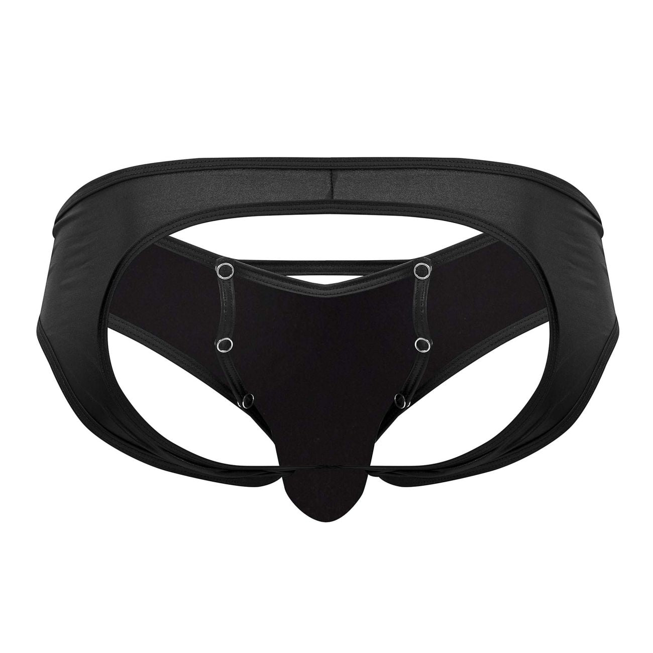 CandyMan 99639 Open front Jockstrap Black