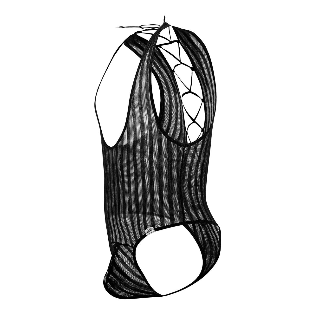 CandyMan 99727 Work-N-Play Bodysuit Black