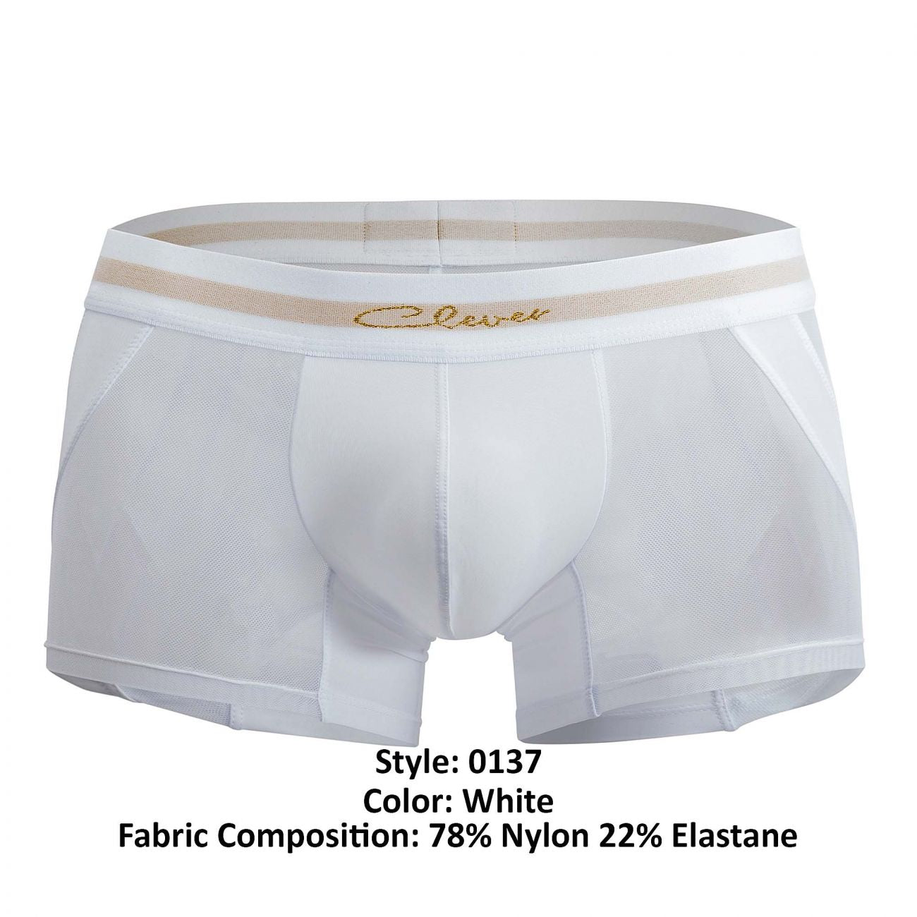 Clever 0137 Calm Boxer Briefs White
