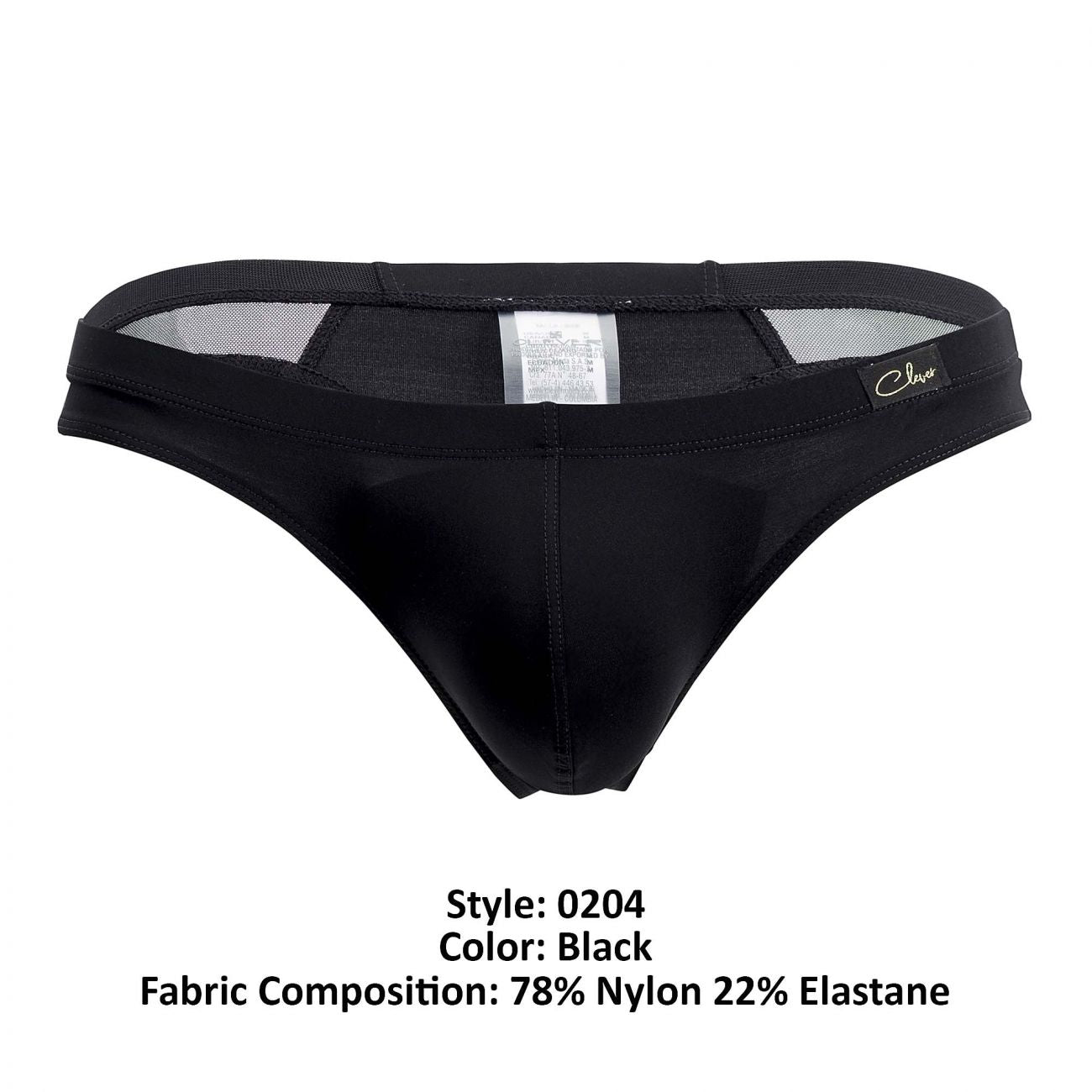 Clever 0204 Safety Thongs Black