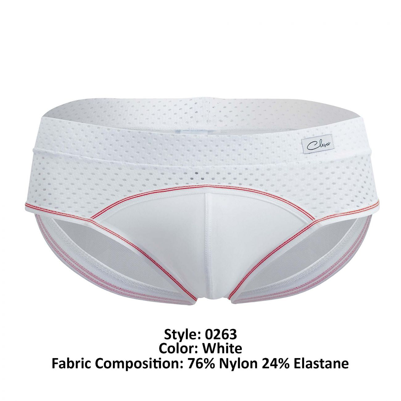 Clever 0263 Control Latin Briefs White