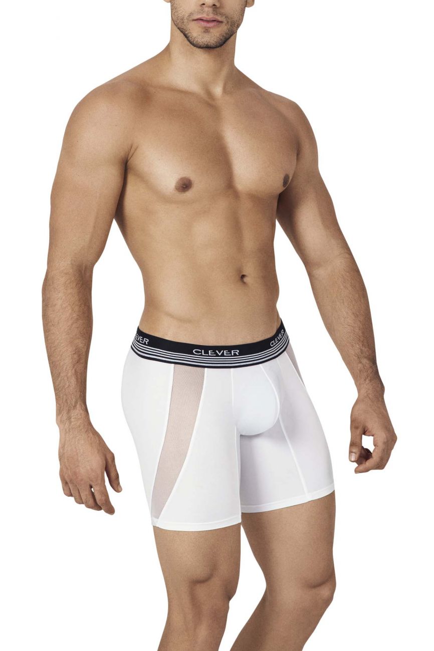 Clever 0269 Cautious Boxer Briefs White