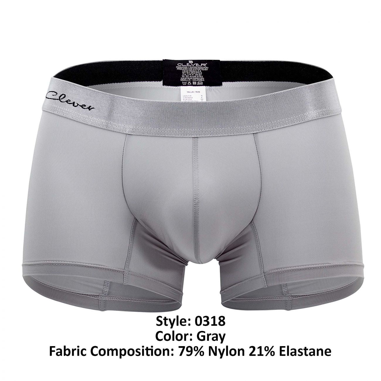 Clever 0318 Astist Athletic Pants Gray