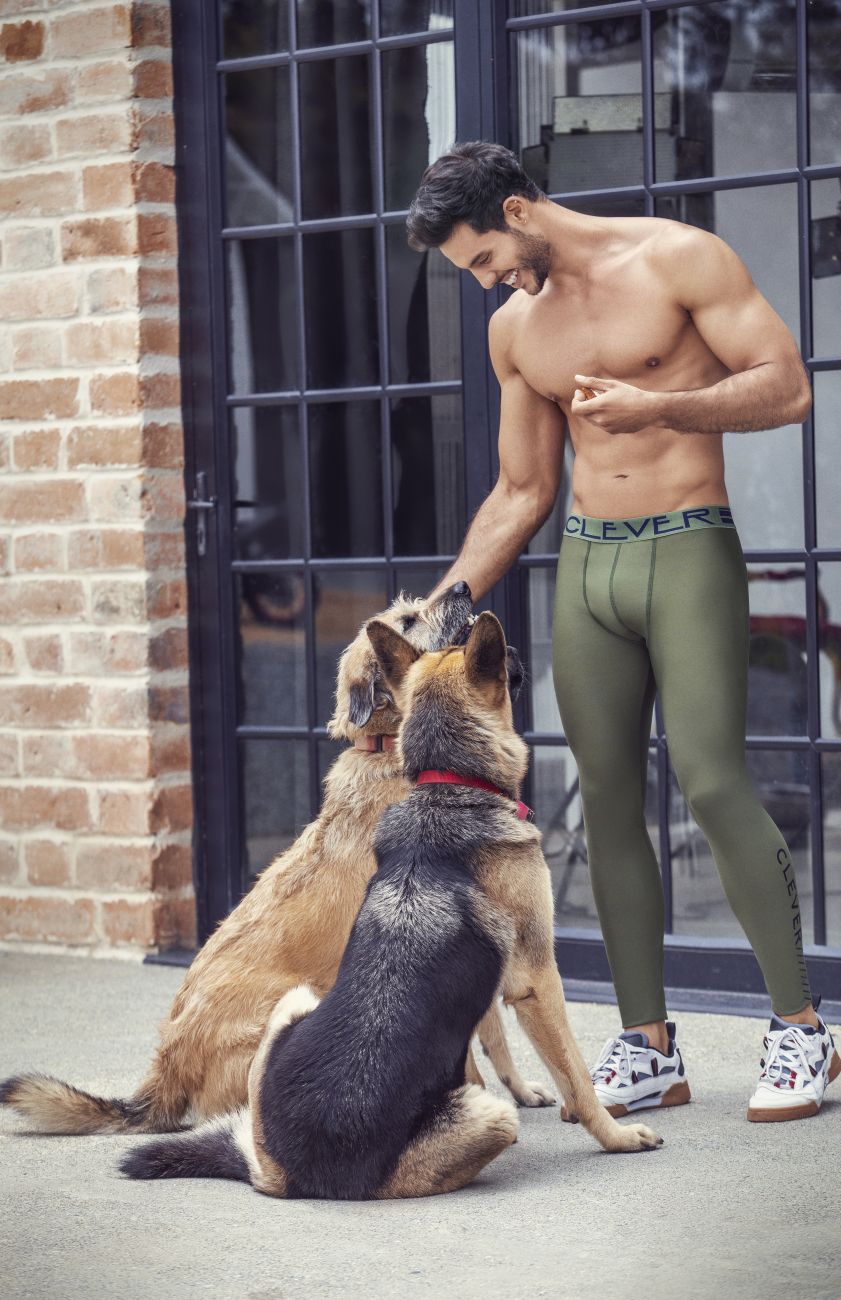 Clever 0372 Ideal Athletic Pants Green