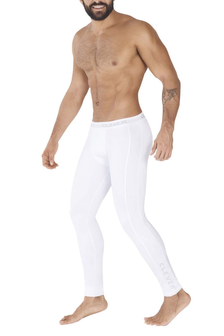 Clever 0373 Visual Athletic Pants White