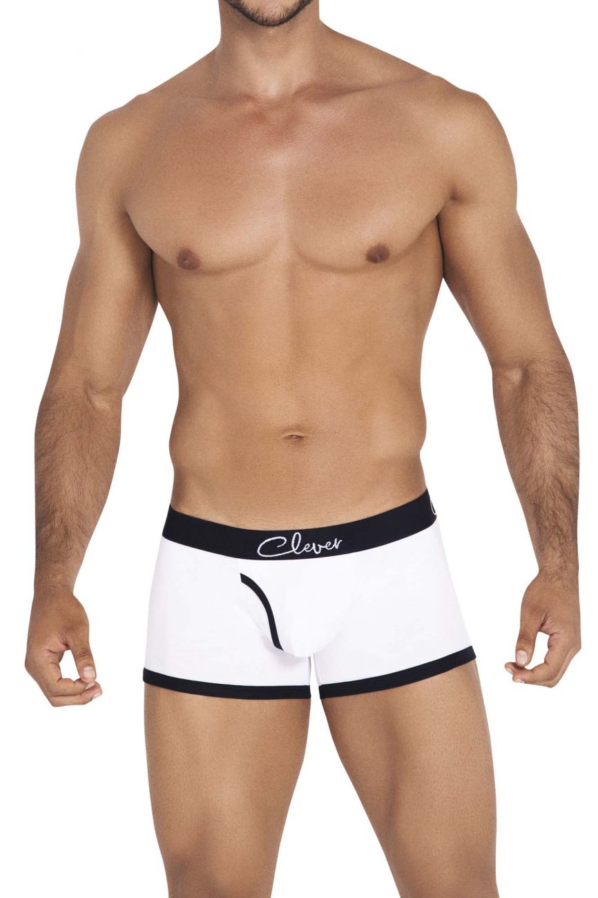 Clever 0416 Goals Trunks White