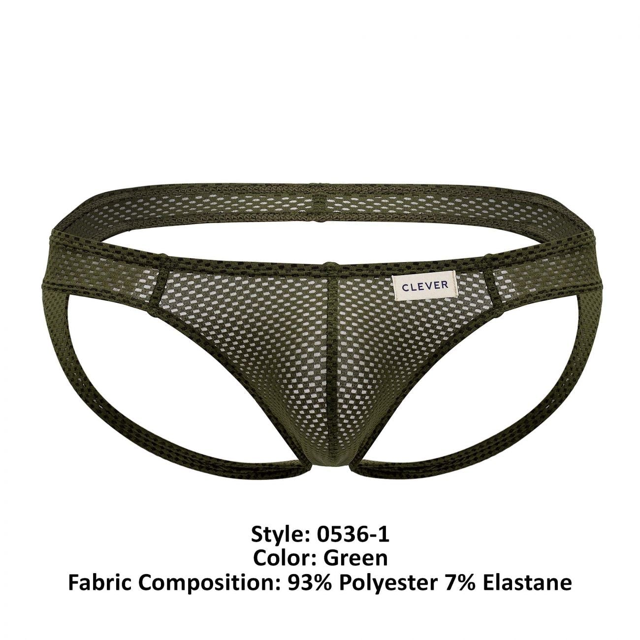 Clever 0536-1 Kroma Jockstrap Green